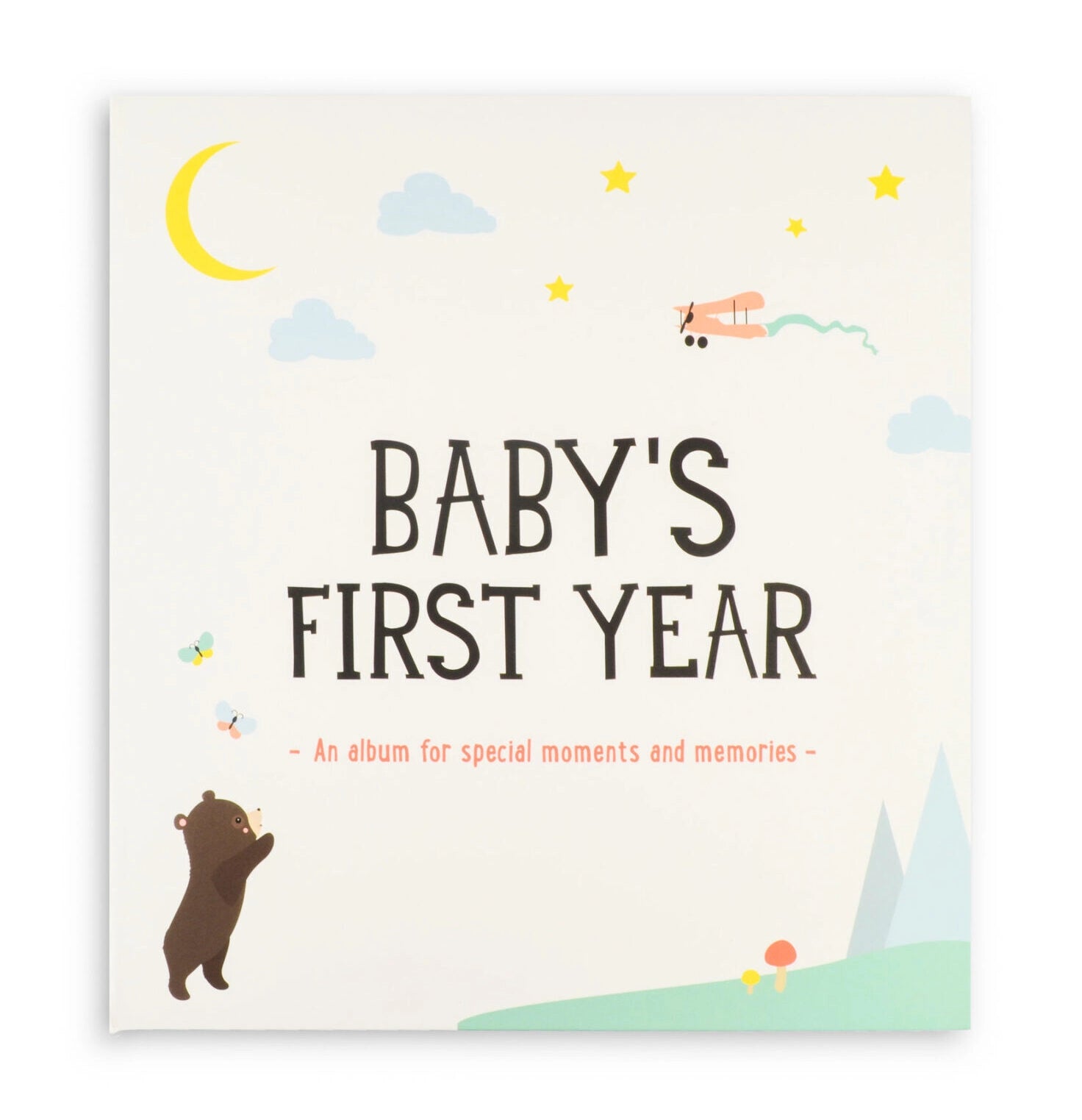 milestone baby's first year album (engelstalig)