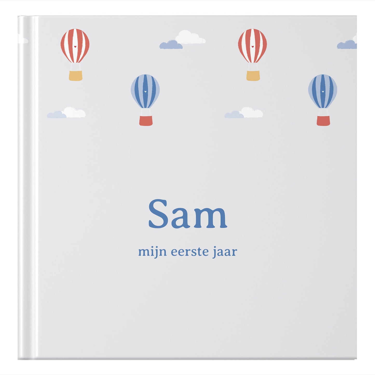 ontwerp je eigen babyboek - baby clouds