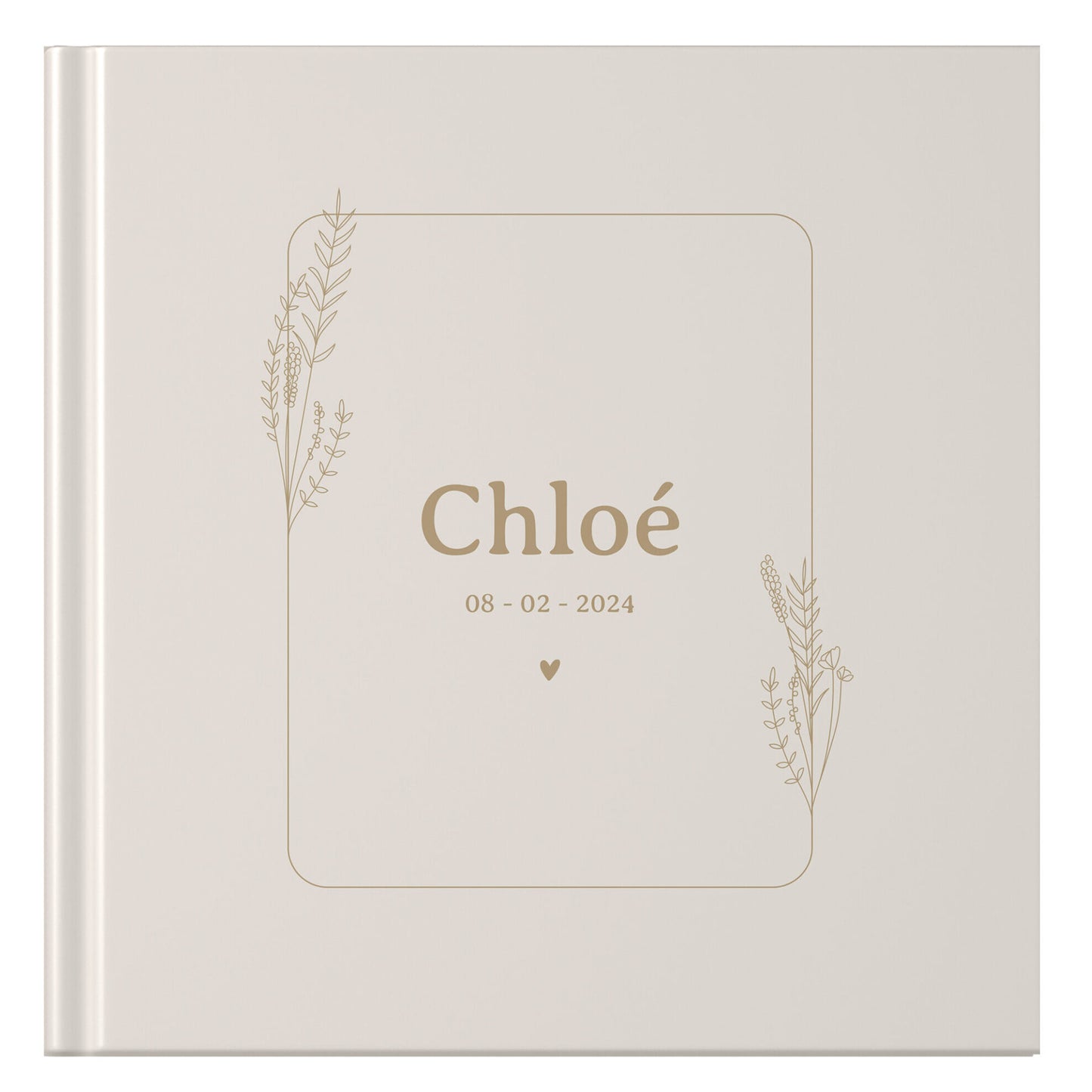 ontwerp je eigen babyboek - flower chique