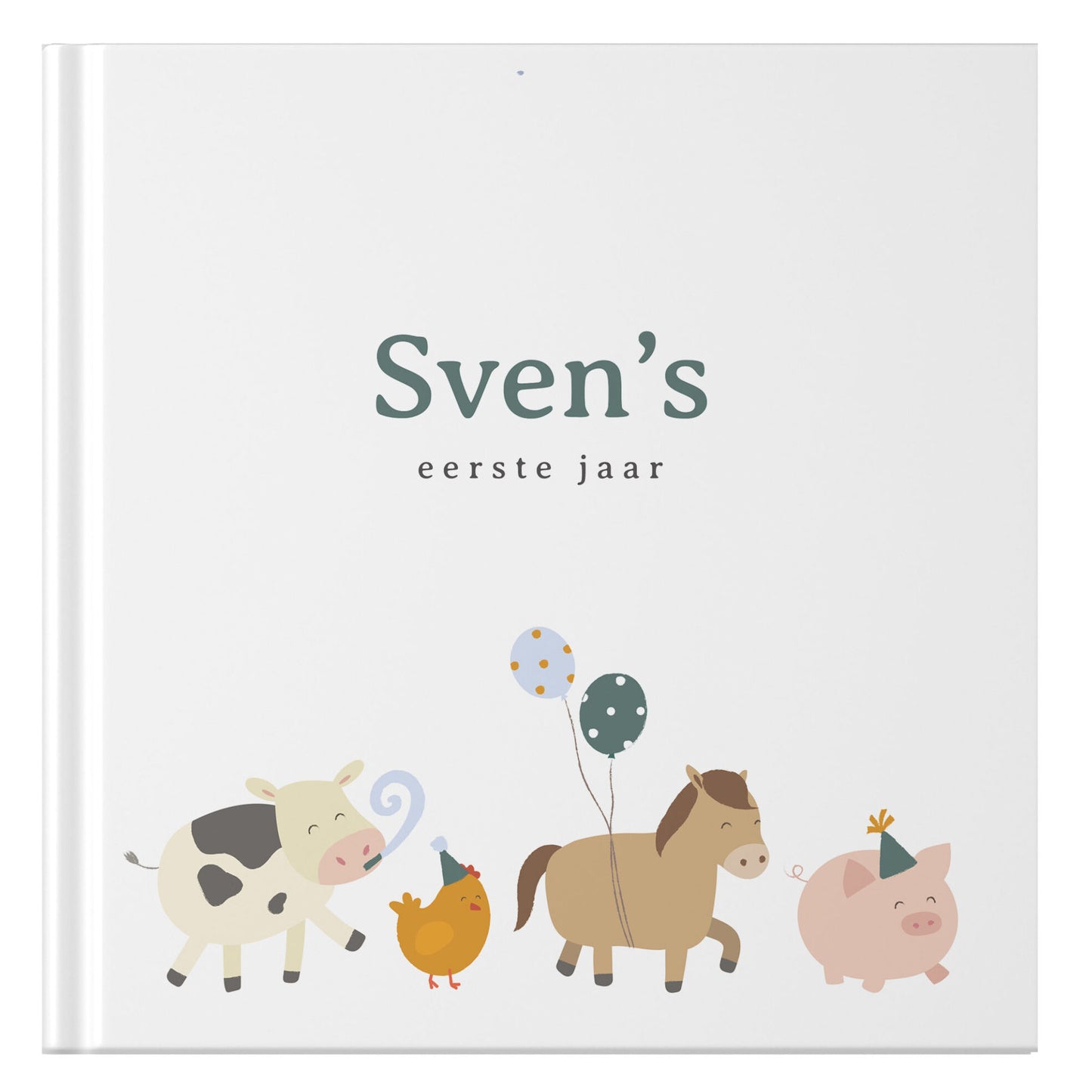 ontwerp je eigen babyboek - party animals