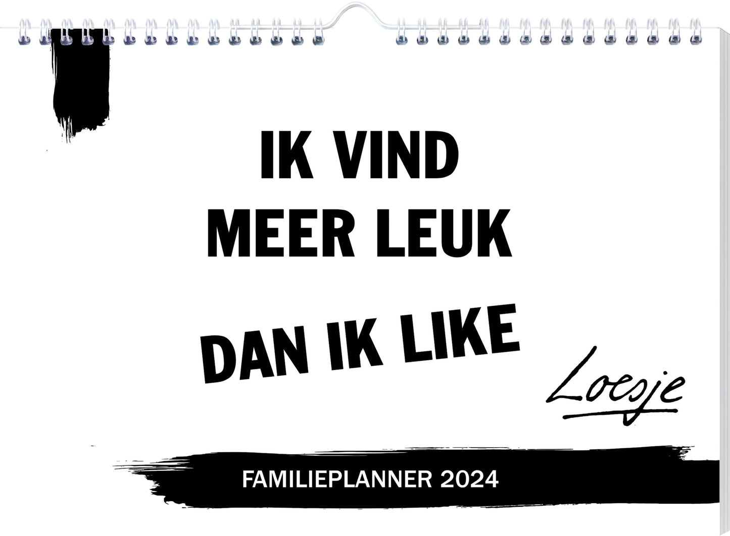 loesje familieplanner 2024 humorvol gezin