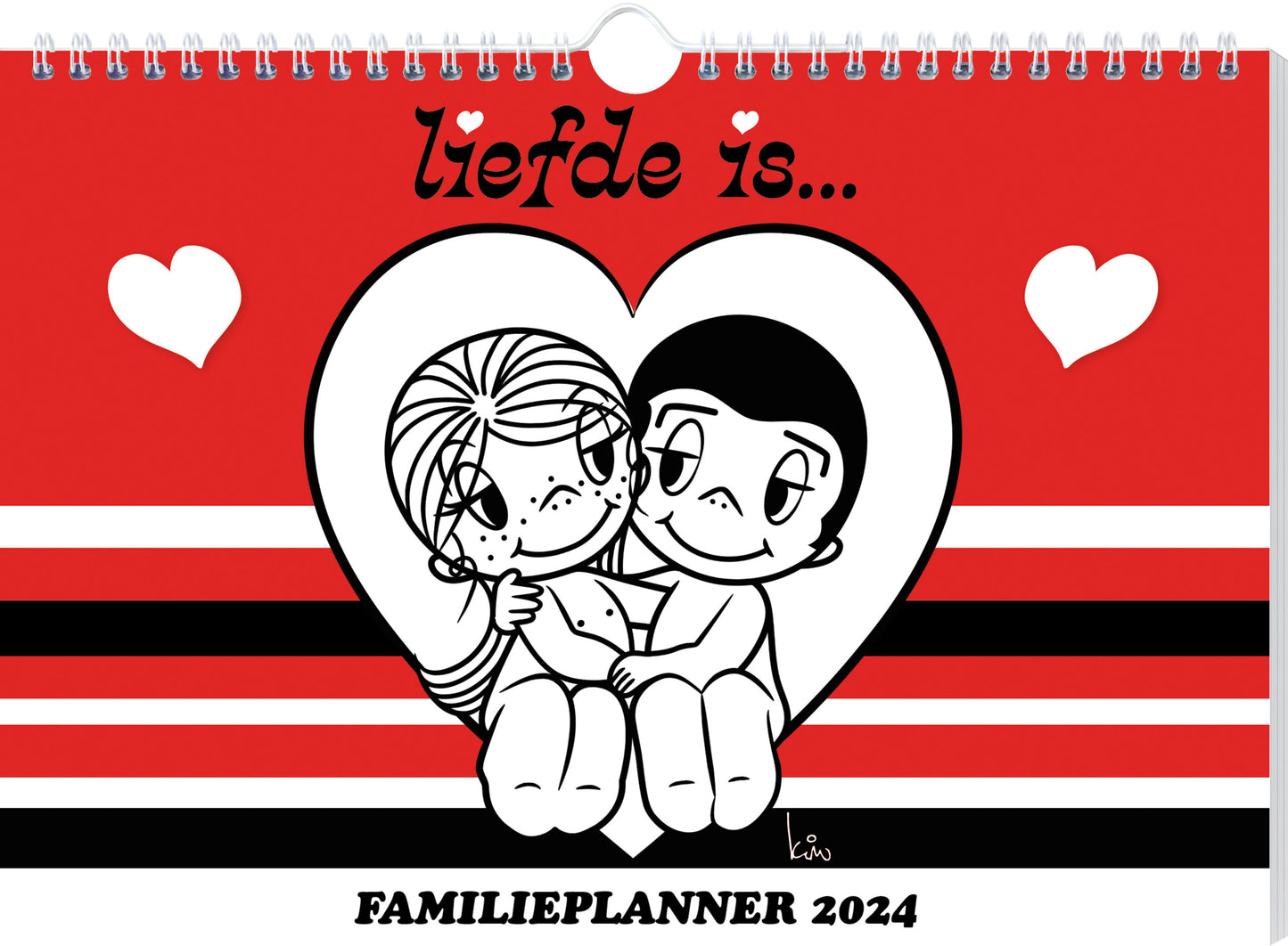 liefde is familieplanner 2024 liefdevolle gezinsoverzicht