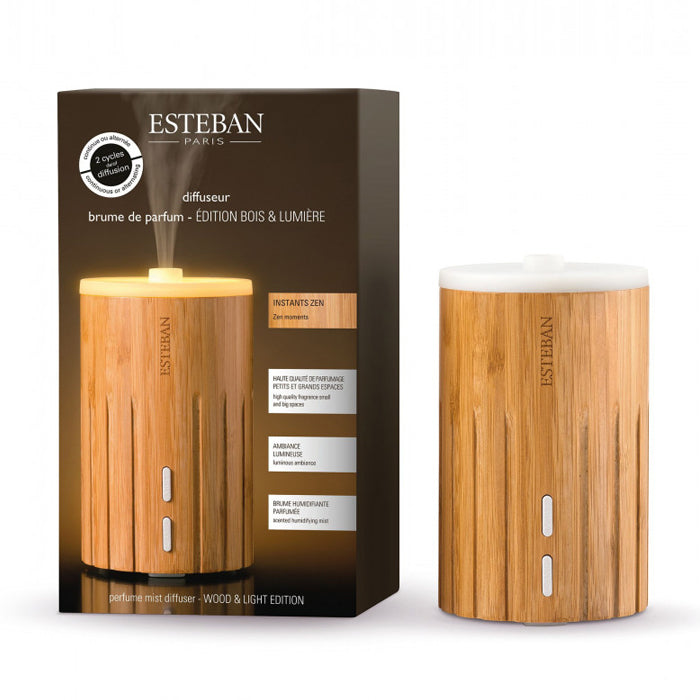  esteban mist wood&light edition aroma diffuser